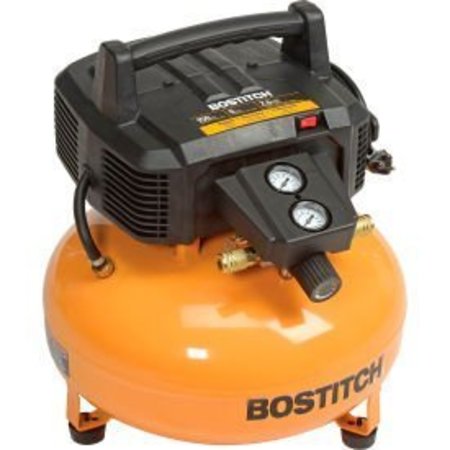 DEWALT Bostitch BTFP02012, PortableElectirc Air Compressor , 0.8 HP, 6 Gallon, Pancake, 2.6 CFM BTFP02012